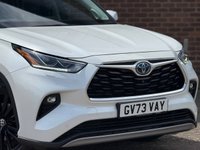 USED 2023 73 TOYOTA HIGHLANDER 2.5 VVT-h Excel SUV 5dr Petrol Hybrid CVT 4WD Euro 6 (s/s) (248 ps) 