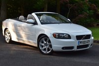 USED 2010 59 VOLVO C70 2.0D Ice White Convertible 2dr Diesel Manual (158 g/km, 134 bhp) TIMING BELT REPLACED,