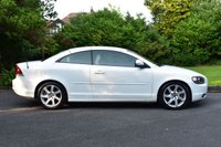 USED 2010 59 VOLVO C70 2.0D Ice White Convertible 2dr Diesel Manual (158 g/km, 134 bhp) TIMING BELT REPLACED,