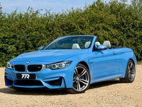 USED 2018 B BMW M4 3.0 BiTurbo Convertible 2dr Petrol Manual Euro 6 (s/s) (431 ps) 