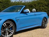 USED 2018 B BMW M4 3.0 BiTurbo Convertible 2dr Petrol Manual Euro 6 (s/s) (431 ps) 