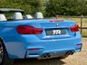 USED 2018 B BMW M4 3.0 BiTurbo Convertible 2dr Petrol Manual Euro 6 (s/s) (431 ps) 
