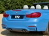 USED 2018 B BMW M4 3.0 BiTurbo Convertible 2dr Petrol Manual Euro 6 (s/s) (431 ps) 