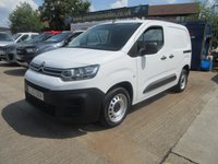 USED 2023 23 CITROEN BERLINGO 1.5 BlueHDi 1000 Enterprise Edition M Panel Van SWB Euro 6 Finance Available  2023 CITROEN BERLINGO ENTERPRISE EDITION M EURO 6