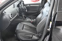 USED 2018 18 AUDI S3 2.0 TFSI Black Edition Sportback 5dr Petrol S Tronic quattro Euro 6 (s/s) (310 ps) *HOME DELIVERY 7 DAY MONEY BACK*