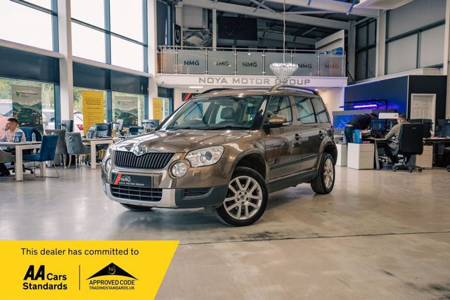 View our Skoda Yeti range