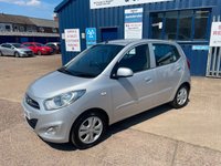 USED 2012 12 HYUNDAI I10 1.2 Active Hatchback 5dr Petrol Manual Euro 5 (85 bhp) 