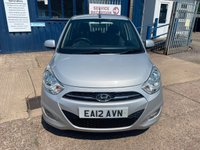 USED 2012 12 HYUNDAI I10 1.2 Active Hatchback 5dr Petrol Manual Euro 5 (85 bhp) 