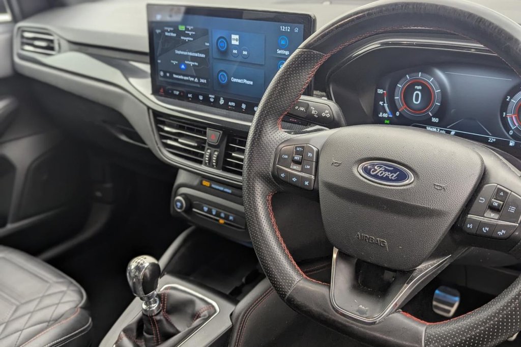 USED 2023 72 FORD FOCUS 1.0T EcoBoost ST-Line X Hatchback 5dr Petrol Manual Euro 6 (s/s) (125 ps) Car Play, Sat Nav, 18" Alloys