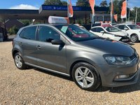 USED 2016 66 VOLKSWAGEN POLO 1.0 BLUEMOTION TECH MATCH 5dr * L&C GROUP WILL BEAT ANY 'WE BUY ANY CAR' FOR YOUR PART EXCHANGE *