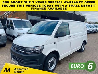 2018 VOLKSWAGEN TRANSPORTER 2.0 TDI T32 SWB STARTLINE BMT 102BHP. LOW 54K MLS. 1 OWNER. FINANCE. PX &pound;13850.00