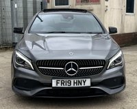 USED 2019 19 MERCEDES-BENZ CLA 2.1 CLA220d AMG Line Night Edition (Plus) Shooting Brake 5dr Diesel 7G-DCT 4MATIC Euro 6 (s/s) (170 ps) - APPLE CAR PLAY - SAT NAV - HEATED FRONT SEATS - PAN ROOF - REVERSE CAMERA - BLUETOOTH - CRUISE