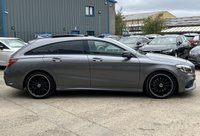 USED 2019 19 MERCEDES-BENZ CLA 2.1 CLA220d AMG Line Night Edition (Plus) Shooting Brake 5dr Diesel 7G-DCT 4MATIC Euro 6 (s/s) (170 ps) - APPLE CAR PLAY - SAT NAV - HEATED FRONT SEATS - PAN ROOF - REVERSE CAMERA - BLUETOOTH - CRUISE