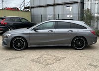 USED 2019 19 MERCEDES-BENZ CLA 2.1 CLA220d AMG Line Night Edition (Plus) Shooting Brake 5dr Diesel 7G-DCT 4MATIC Euro 6 (s/s) (170 ps) - APPLE CAR PLAY - SAT NAV - HEATED FRONT SEATS - PAN ROOF - REVERSE CAMERA - BLUETOOTH - CRUISE