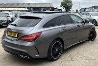 USED 2019 19 MERCEDES-BENZ CLA 2.1 CLA220d AMG Line Night Edition (Plus) Shooting Brake 5dr Diesel 7G-DCT 4MATIC Euro 6 (s/s) (170 ps) - APPLE CAR PLAY - SAT NAV - HEATED FRONT SEATS - PAN ROOF - REVERSE CAMERA - BLUETOOTH - CRUISE
