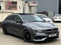USED 2019 19 MERCEDES-BENZ CLA 2.1 CLA220d AMG Line Night Edition (Plus) Shooting Brake 5dr Diesel 7G-DCT 4MATIC Euro 6 (s/s) (170 ps) - APPLE CAR PLAY - SAT NAV - HEATED FRONT SEATS - PAN ROOF - REVERSE CAMERA - BLUETOOTH - CRUISE