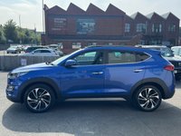 USED 2018 68 HYUNDAI TUCSON 1.6 T-GDi Premium SE SUV 5dr Petrol DCT Euro 6 (s/s) (177 ps) AUTO -- LEATHER -- SUNROOF -- NAV -- CAMERA -- HEATED/COOLED SEATS