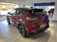 USED 2024 73 FORD PUMA 1.0T EcoBoost MHEV Vivid Ruby Edition SUV 5dr Petrol Hybrid DCT Euro 6 (s/s) (125 ps) 