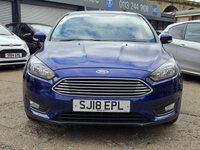 USED 2018 18 FORD FOCUS 1.0T EcoBoost Zetec Edition Hatchback 5dr Petrol Manual Euro 6 (s/s) (100 ps) FSH + 1 OWNER + CRUISE + SAT NAV + FSH