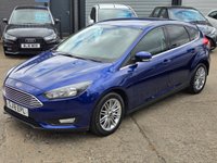 USED 2018 18 FORD FOCUS 1.0T EcoBoost Zetec Edition Hatchback 5dr Petrol Manual Euro 6 (s/s) (100 ps) FSH + 1 OWNER + CRUISE + SAT NAV + FSH