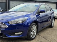 USED 2018 18 FORD FOCUS 1.0T EcoBoost Zetec Edition Hatchback 5dr Petrol Manual Euro 6 (s/s) (100 ps) FSH + 1 OWNER + CRUISE + SAT NAV + FSH