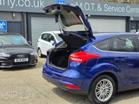 USED 2018 18 FORD FOCUS 1.0T EcoBoost Zetec Edition Hatchback 5dr Petrol Manual Euro 6 (s/s) (100 ps) FSH + 1 OWNER + CRUISE + SAT NAV + FSH