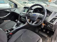 USED 2018 18 FORD FOCUS 1.0T EcoBoost Zetec Edition Hatchback 5dr Petrol Manual Euro 6 (s/s) (100 ps) FSH + 1 OWNER + CRUISE + SAT NAV + FSH