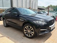 USED 2016 66 JAGUAR F-PACE 2.0 D180 R-Sport Euro 6 (s/s) 5dr PAN ROOF TWO TONE LEATHER ETC