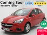 USED 2018 67 VAUXHALL CORSA 1.4i ecoTEC Design Hatchback 3dr Petrol Manual Euro 6 (75 ps) F/S/H - LEZ - BTooth - 2 Keys