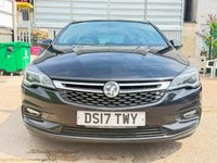 USED 2017 17 VAUXHALL ASTRA 1.4i Turbo SRi Nav Euro 6 5dr GREAT VALUE NEW MOT SERVICE