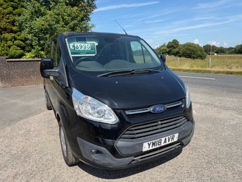 2018 FORD TRANSIT CUSTOM 2.0 TDCi 290 Limited Panel Van 5dr Diesel Manual L1 H1 (163 g/km, 128 bhp) &pound;8995.00