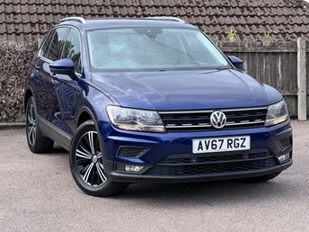 2017 VOLKSWAGEN TIGUAN 2.0 TDI SE Navigation SUV 5dr Diesel Manual Euro 6 (s/s) (150 ps) &pound;8995.00