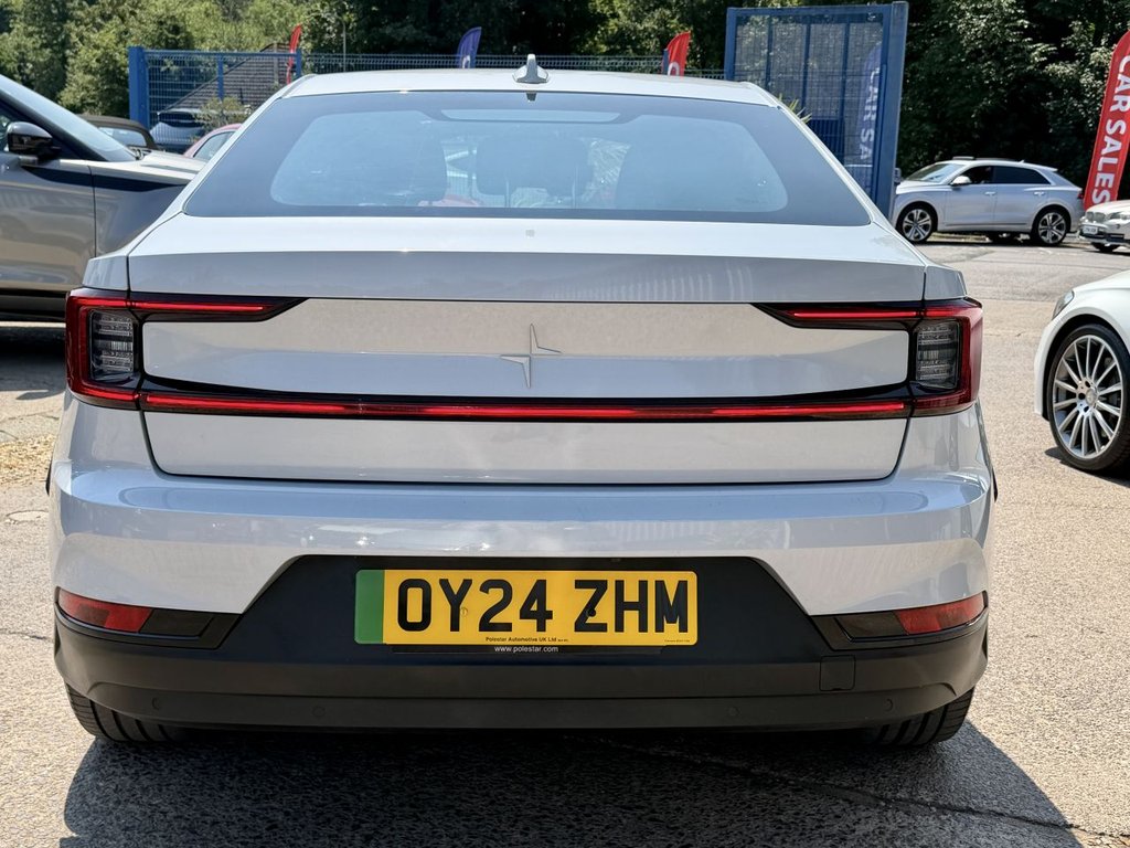 USED 2024 24 POLESTAR POLESTAR 2 Single Motor 69kWh Standard Range Fastback 5dr Electric Auto RWD (272 ps) 