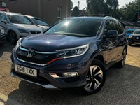USED 2016 16 HONDA CR-V 2.0 i-VTEC SR SUV 5dr Petrol Auto 4WD Euro 6 (155 ps) 7 Services *2 Owners * Auto * Lovely condition * Great Drive