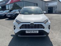 USED 2019 69 TOYOTA RAV4 2.5 VVT-h Excel SUV 5dr Petrol Hybrid CVT 4WD Euro 6 (s/s) (222 ps) 