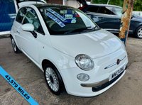 USED 2013 13 FIAT 500 1.2 Lounge Hatchback 3dr Petrol Manual Euro 4 (69 bhp) ** PETROL.......5 SPEED..........LOW MILEAGE ONLY COVERED 43,579 MILES..........2 KEYS......... �&pound;35 ROAD TAX.........LOW INSURANCE GROUP 5..........65 MPG.........LOUNGE EDITION.........GLASS ROOF....... AIRCON............BLUETOOTH........ALLOYS..........LOVELY IN WHITE ** 