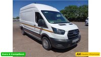 2023 FORD TRANSIT White 2.0 350 EcoBlue L3 H3 van, 33,450 miles, Euro 6, 6-Speed manual, Air Conditioning, Bluetooth, Electric windows, DAB Radio. Plus VAT @ 20%! &pound;18499.00