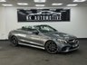 USED 2019 19 MERCEDES-BENZ C CLASS 1.5 C200 MHEV AMG Line (Premium) Cabriolet 2dr Petrol G-Tronic+ Euro 6 (s/s) (198 ps) *AIRSCARF*HEATEDSEATS*NAV*