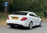 USED 2015 15 MERCEDES-BENZ C CLASS 2.1 C220 CDI AMG Sport Edition Coupe 2dr Diesel G-Tronic+ Euro 5 (s/s) (170 ps) POLAR WHITE, 18 INCH ALLOYS