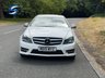 USED 2015 15 MERCEDES-BENZ C CLASS 2.1 C220 CDI AMG Sport Edition Coupe 2dr Diesel G-Tronic+ Euro 5 (s/s) (170 ps) POLAR WHITE, 18 INCH ALLOYS