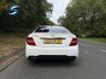 USED 2015 15 MERCEDES-BENZ C CLASS 2.1 C220 CDI AMG Sport Edition Coupe 2dr Diesel G-Tronic+ Euro 5 (s/s) (170 ps) POLAR WHITE, 18 INCH ALLOYS