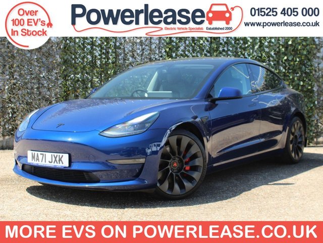 2021 TESLA Model 3 (Dual Motor) Performance Saloon 4dr Electric Auto 4WDE (Performance Upgrade) (449 bhp) &pound;17989.00