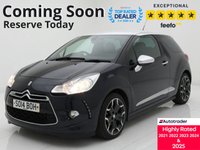 USED 2014 14 CITROEN DS3 1.6 e-HDi Airdream DSport Plus Hatchback 3dr Diesel Manual Euro 5 (s/s) (115 ps) F/S/H - Full Leather - &pound;20 Tax