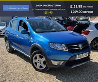 USED 2015 15 DACIA SANDERO STEPWAY 0.9 TCe Laureate Hatchback 5dr Petrol Manual Euro 5 (90 ps) 1 Owner from New + Full Service History