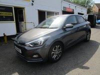 USED 2018 68 HYUNDAI I20 1.2 Premium Nav Hatchback 5dr Petrol Manual Euro 6 (s/s) (84 ps) 