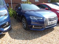 USED 2016 66 AUDI A4 AVANT 2.0 TFSI S line Estate 5dr Petrol S Tronic Euro 6 (s/s) (190 ps) MOT,SERVICE,FINANCE,WARRANTY