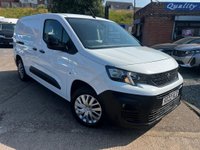 USED 2022 22 PEUGEOT PARTNER 1.5 BlueHDi 850 Professional Premium Long Crew Van LWB Euro 6 6dr CREW VAN 5 SEATER