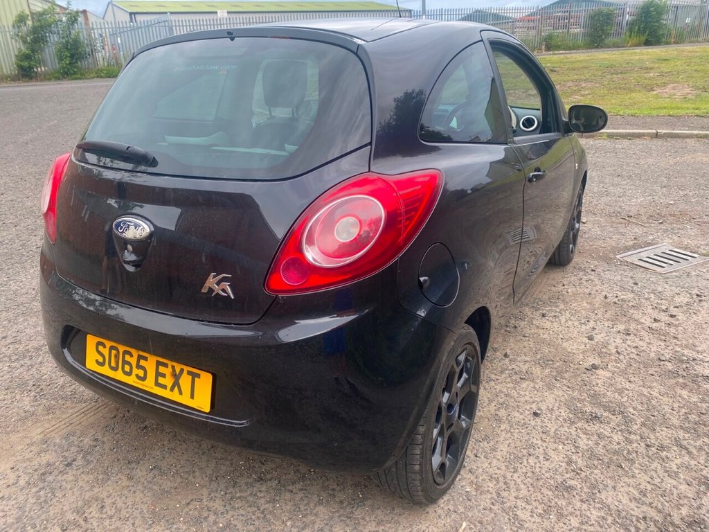 USED 2016 65 FORD KA 1.2 Zetec Black Edition Hatchback 3dr Petrol Manual Euro 6 (s/s) (69 ps) ** IDEAL FIRST CAR, &pound;35 ROAD TAX **