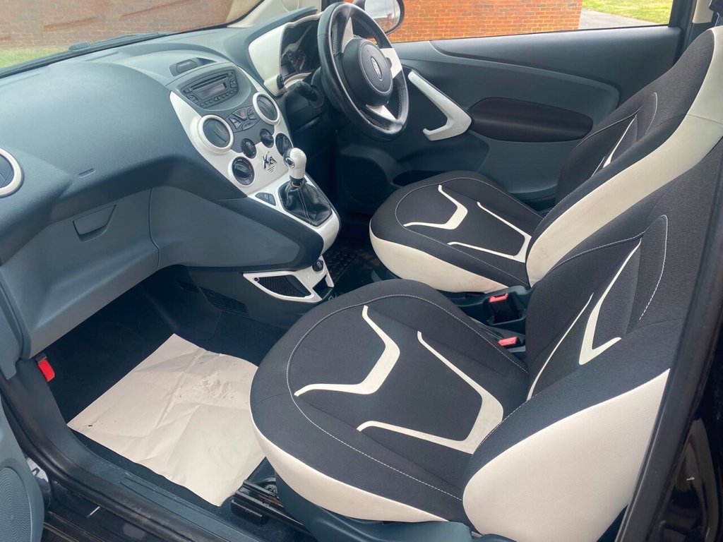 USED 2016 65 FORD KA 1.2 Zetec Black Edition Hatchback 3dr Petrol Manual Euro 6 (s/s) (69 ps) ** IDEAL FIRST CAR, &pound;35 ROAD TAX **