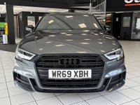 USED 2019 69 AUDI A3 1.5 TFSI CoD 35 Black Edition Sportback 5dr Petrol S Tronic Euro 6 (s/s) (150 ps) FULL AUDI S/H + TECH PACK